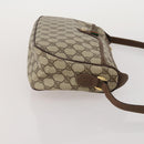 GUCCI GG Supreme WebSherry Line Sherry Line Bag PVC 2 Set Beige Navy Auth fm5425-12