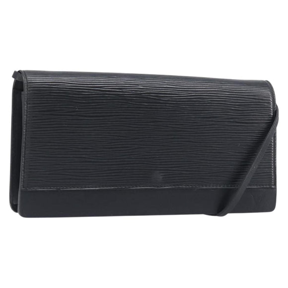 LOUIS VUITTON Epi Honfleur Shoulder Bag Black M52732 LV Auth fm5426