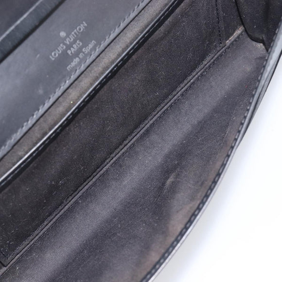 LOUIS VUITTON Epi Honfleur Shoulder Bag Black M52732 LV Auth fm5426