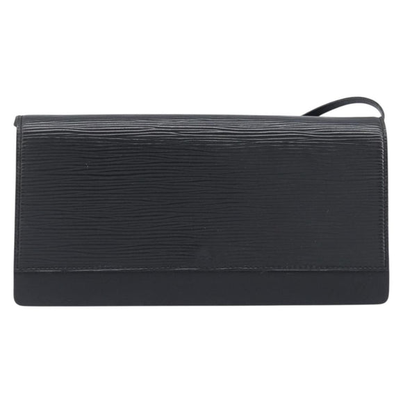 LOUIS VUITTON Epi Honfleur Shoulder Bag Black M52732 LV Auth fm5426