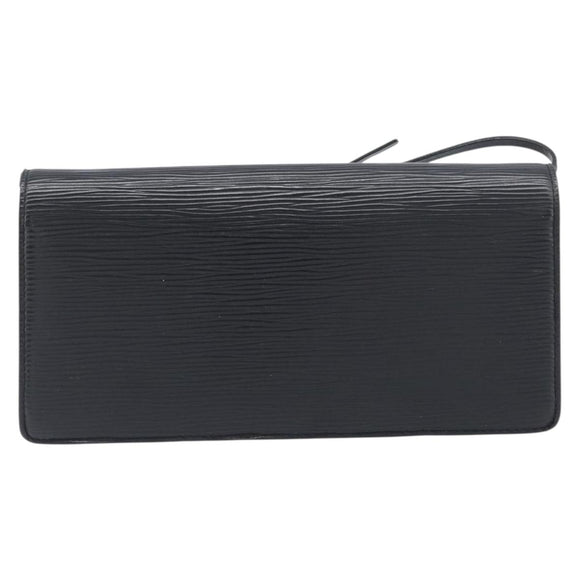 LOUIS VUITTON Epi Honfleur Shoulder Bag Black M52732 LV Auth fm5426