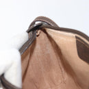 GUCCI GG Supreme Web Sherry Line Bag PVC Beige Gold 89 02 018 Auth fm5436-20