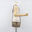GUCCI GG Supreme Web Sherry Line Bag PVC Beige Gold 89 02 018 Auth fm5436-21