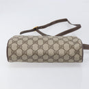 GUCCI GG Supreme Web Sherry Line Bag PVC Beige Gold 89 02 018 Auth fm5436-5