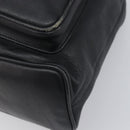 GUCCI Bamboo Backpack Leather Black Gold 003 2058 0016 Auth fm5437-16