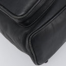 GUCCI Bamboo Backpack Leather Black Gold 003 2058 0016 Auth fm5437-17