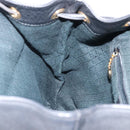 GUCCI Bamboo Backpack Leather Black Gold 003 2058 0016 Auth fm5437-23