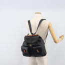 GUCCI Bamboo Backpack Leather Black Gold 003 2058 0016 Auth fm5437-28