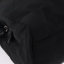 PRADA Chain Shoulder Bag Nylon Black Silver Auth fm5438-9