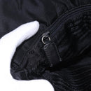 PRADA Chain Shoulder Bag Nylon Black Silver Auth fm5438-24