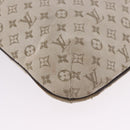 LOUIS VUITTON Monogram Mini Francoise Tote Bag 2way Khaki M92209 LV Auth fm5439-18