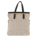 LOUIS VUITTON Monogram Mini Francoise Tote Bag 2way Khaki M92209 LV Auth fm5439-13