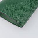 LOUIS VUITTON Epi Pochette Accessoires Pouch Green M52984 LV Auth fm5443-15