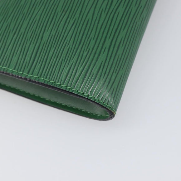 LOUIS VUITTON Epi Pochette Accessoires Pouch Green M52984 LV Auth fm5443