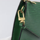 LOUIS VUITTON Epi Pochette Accessoires Pouch Green M52984 LV Auth fm5443-10