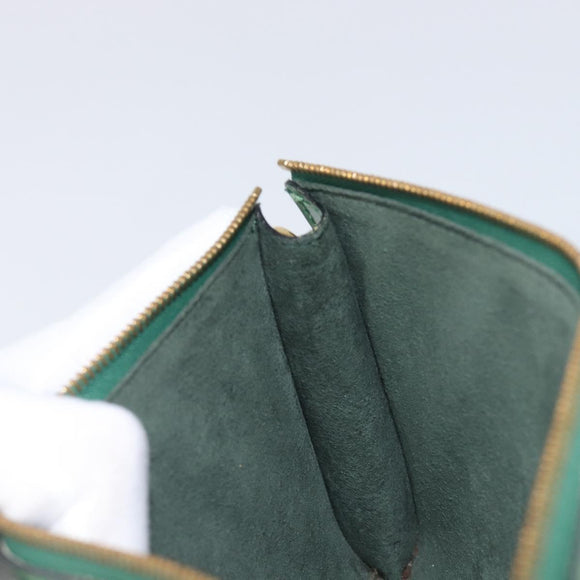 LOUIS VUITTON Epi Pochette Accessoires Pouch Green M52984 LV Auth fm5443