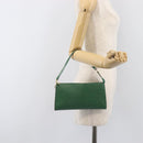 LOUIS VUITTON Epi Pochette Accessoires Pouch Green M52984 LV Auth fm5443-21