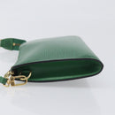 LOUIS VUITTON Epi Pochette Accessoires Pouch Green M52984 LV Auth fm5443-4