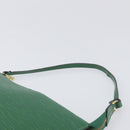 LOUIS VUITTON Epi Pochette Accessoires Pouch Green M52984 LV Auth fm5443-8