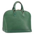 LOUIS VUITTON Epi Alma Hand Bag Borneo Green M52144 LV Auth fm5444-1