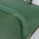 LOUIS VUITTON Epi Alma Hand Bag Borneo Green M52144 LV Auth fm5444-9