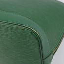 LOUIS VUITTON Epi Alma Hand Bag Borneo Green M52144 LV Auth fm5444-15