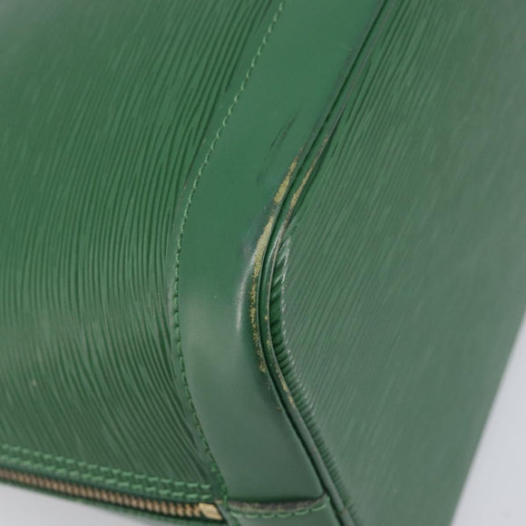 LOUIS VUITTON Epi Alma Hand Bag Borneo Green M52144 LV Auth fm5444