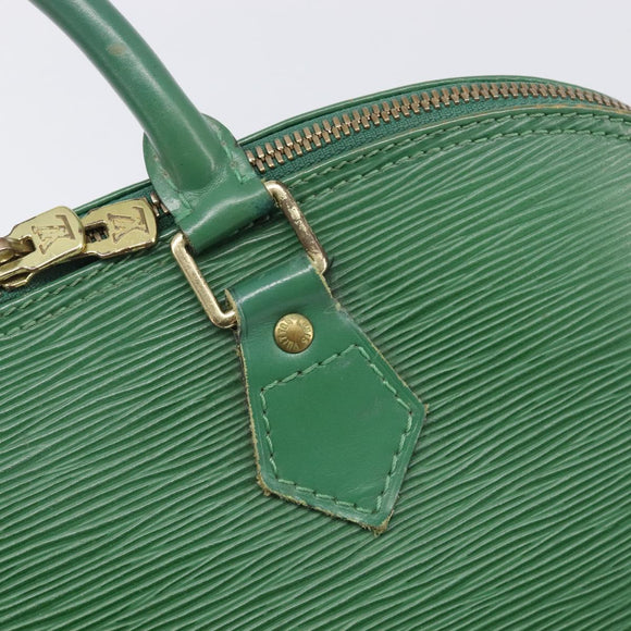 LOUIS VUITTON Epi Alma Hand Bag Borneo Green M52144 LV Auth fm5444
