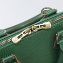 LOUIS VUITTON Epi Alma Hand Bag Borneo Green M52144 LV Auth fm5444-17