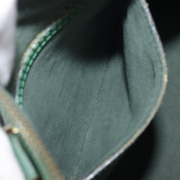 LOUIS VUITTON Epi Alma Hand Bag Borneo Green M52144 LV Auth fm5444