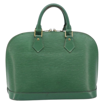 LOUIS VUITTON Epi Alma Hand Bag Borneo Green M52144 LV Auth fm5444 - 0