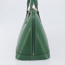 LOUIS VUITTON Epi Alma Hand Bag Borneo Green M52144 LV Auth fm5444-3
