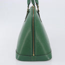 LOUIS VUITTON Epi Alma Hand Bag Borneo Green M52144 LV Auth fm5444-4