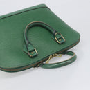 LOUIS VUITTON Epi Alma Hand Bag Borneo Green M52144 LV Auth fm5444-6