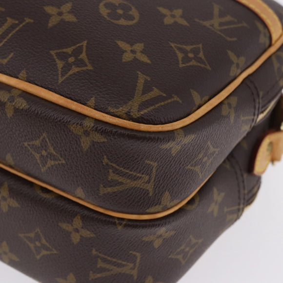 LOUIS VUITTON Monogram Reporter PM Shoulder Bag M45254 LV Auth fm5446A
