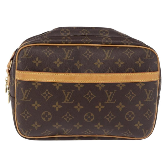 LOUIS VUITTON Monogram Reporter PM Shoulder Bag M45254 LV Auth fm5446A