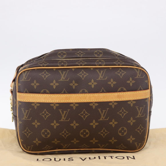 LOUIS VUITTON Monogram Reporter PM Shoulder Bag M45254 LV Auth fm5446A