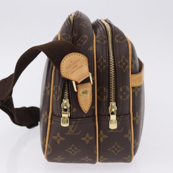 LOUIS VUITTON Monogram Reporter PM Shoulder Bag M45254 LV Auth fm5446A