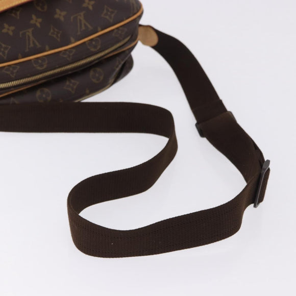 LOUIS VUITTON Monogram Reporter PM Shoulder Bag M45254 LV Auth fm5446A