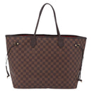 LOUIS VUITTON Damier Ebene Neverfull GM Tote Bag N51106 LV Auth fm5448V-2