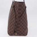 LOUIS VUITTON Damier Ebene Neverfull GM Tote Bag N51106 LV Auth fm5448V-3