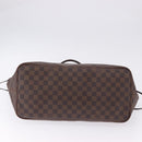 LOUIS VUITTON Damier Ebene Neverfull GM Tote Bag N51106 LV Auth fm5449-6