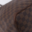 LOUIS VUITTON Damier Ebene Neverfull GM Tote Bag N51106 LV Auth fm5449-15