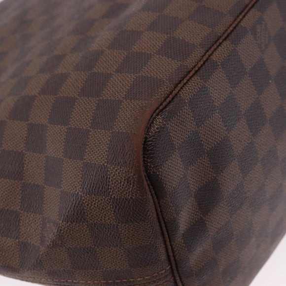 LOUIS VUITTON Damier Ebene Neverfull GM Tote Bag N51106 LV Auth fm5449