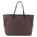 LOUIS VUITTON Damier Ebene Neverfull GM Tote Bag N51106 LV Auth fm5449-13