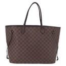 LOUIS VUITTON Damier Ebene Neverfull GM Tote Bag N51106 LV Auth fm5449-2