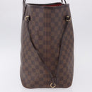 LOUIS VUITTON Damier Ebene Neverfull GM Tote Bag N51106 LV Auth fm5449-3