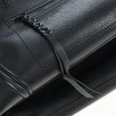 CELINE Luggage Phantom Hand Bag Leather Black Gold Auth fm5451M-18