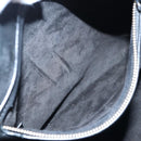 CELINE Luggage Phantom Hand Bag Leather Black Gold Auth fm5451M-24
