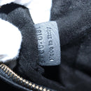 CELINE Luggage Phantom Hand Bag Leather Black Gold Auth fm5451M-25